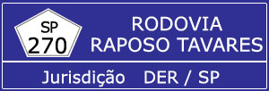 Rodovia Raposo Tavares SP 270