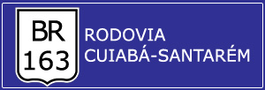 Trânsito Agora na Rodovia Cuiabá-Santarém BR 163