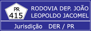 Trânsito Agora na Rodovia Deputado João Leopoldo Jacomel PR 415
