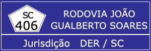 Trânsito Agora na Rodovia João Gualberto Soares SC 406