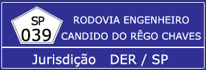 Câmeras Rodovia Engenheiro Cândido do Rego Chaves SP 039