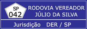 Câmeras Rodovia Vereador Júlio da Silva SP 042