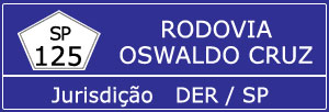 Trânsito Rodovia Oswaldo Cruz SP 125