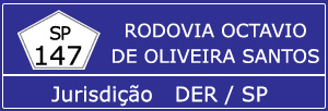 Trânsito Agora na Rodovia Octavio de Oliveira Santos SP 147