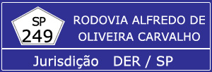 Trânsito Agora na Rodovia Alfredo de Oliveira Carvalho SP 249
