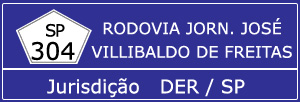 Trânsito Agora na Rodovia Jornalista José Villibaldo de Freitas SP 304